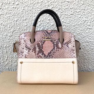 フルラ(Furla)のフルラ正規品ポラリス完売バッグ完売パイソン(ハンドバッグ)