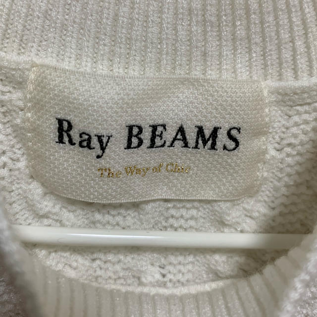 Ray BEAMS(レイビームス)のタイムセール！　サマーニット タンクトップ ノースリーブ BEAMS レディースのトップス(ニット/セーター)の商品写真