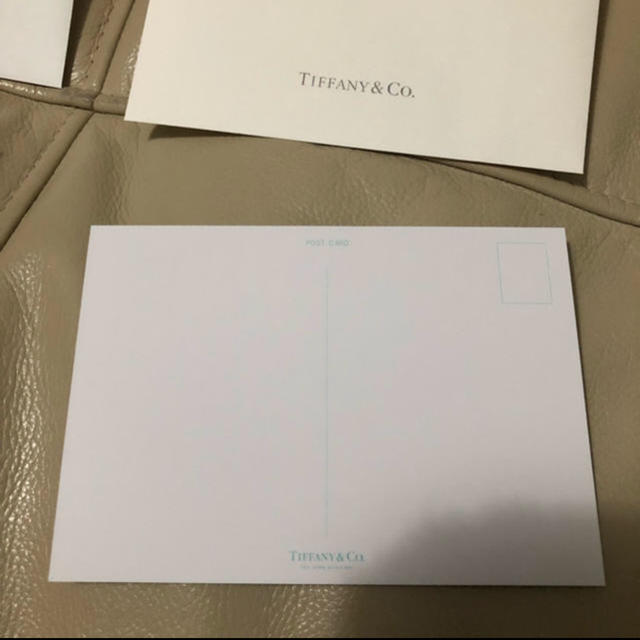 Tiffany & Co.(ティファニー)のTiffany& Co. メッセージカード ポストカード ハンドメイドの文具/ステーショナリー(カード/レター/ラッピング)の商品写真