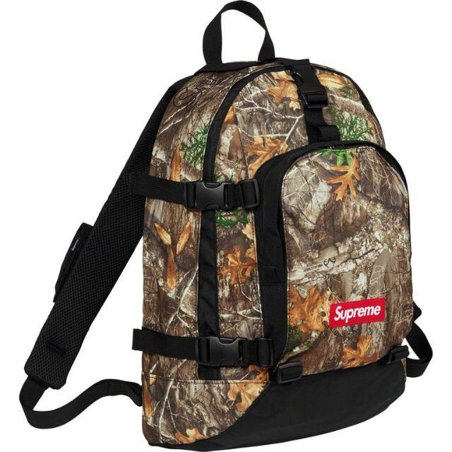 19aw Supreme Backpack Real Tree Camo K