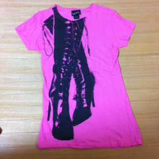 ROCK STEADYブーツTシャツ(Tシャツ(半袖/袖なし))