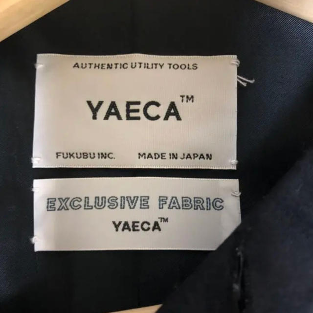 YAECA ステンカラーコート(ネイビー)の通販 by Ryoma's shop｜ヤエカならラクマ - YAECA 低価NEW