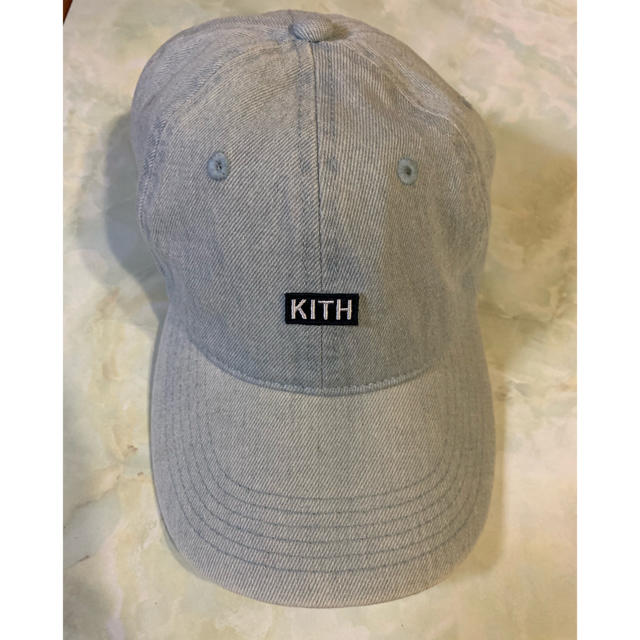 Supreme(シュプリーム)のKITH BOX CLASSIC LOGO CAP DENIM メンズの帽子(キャップ)の商品写真