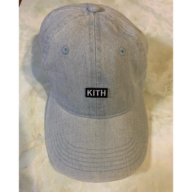 KITH BOX CLASSIC LOGO CAP DENIM