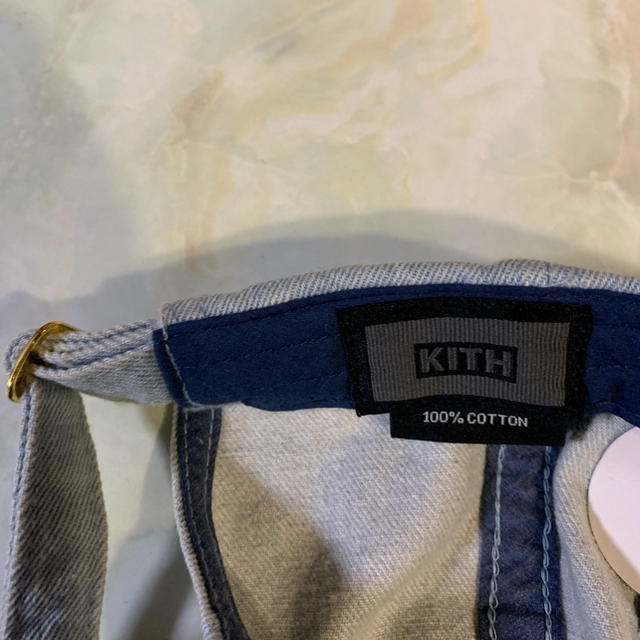 KITH BOX CLASSIC LOGO CAP DENIM