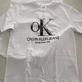 カルバンクライン(Calvin Klein)のクリスマスセール✴︎カルバンクライン ユニセックス Tシャツ ロゴ(Tシャツ/カットソー(半袖/袖なし))