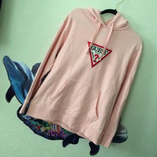 ゲス(GUESS)の☆guess モハモハが可愛い☆ パーカ ゆったり着たい方にオススメ(パーカー)