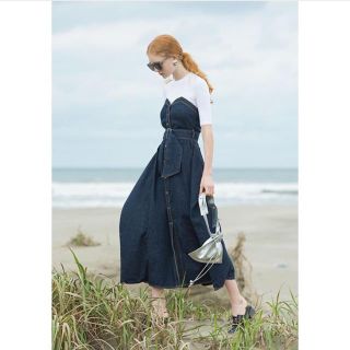 アメリヴィンテージ(Ameri VINTAGE)の  ＊miiiik様専用＊ ameri vintage デニムワンピース(ロングワンピース/マキシワンピース)