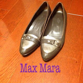 マックスマーラ(Max Mara)のMaxMaraフラットシューズ(ハイヒール/パンプス)