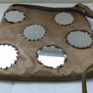 PRADA プラダ ミラー ハンドバッグ | housecleaningmadison.com