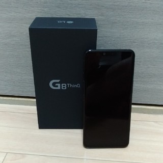 エルジーエレクトロニクス(LG Electronics)のLG G8 thinQ(スマートフォン本体)