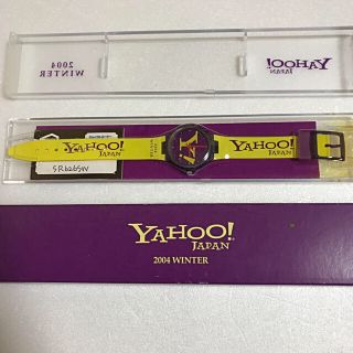 スウォッチ(swatch)のYAHOO 2004 WINTER 腕時計(腕時計(アナログ))