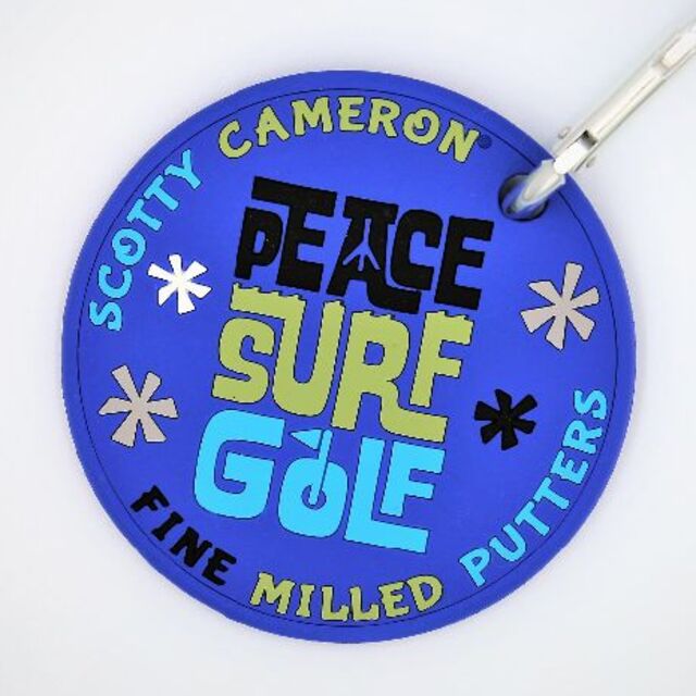 Scotty Cameron(スコッティキャメロン)のレア★スコッティキャメPEACE SURF GOLF★パッティングディスク スポーツ/アウトドアのゴルフ(その他)の商品写真