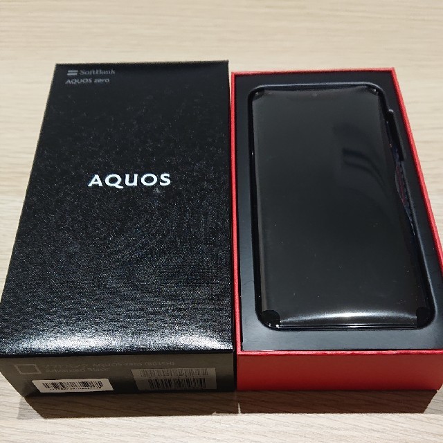 新品未使用】AQUOS ZERO SoftBank版 SIMロック解除品 - スマートフォン本体