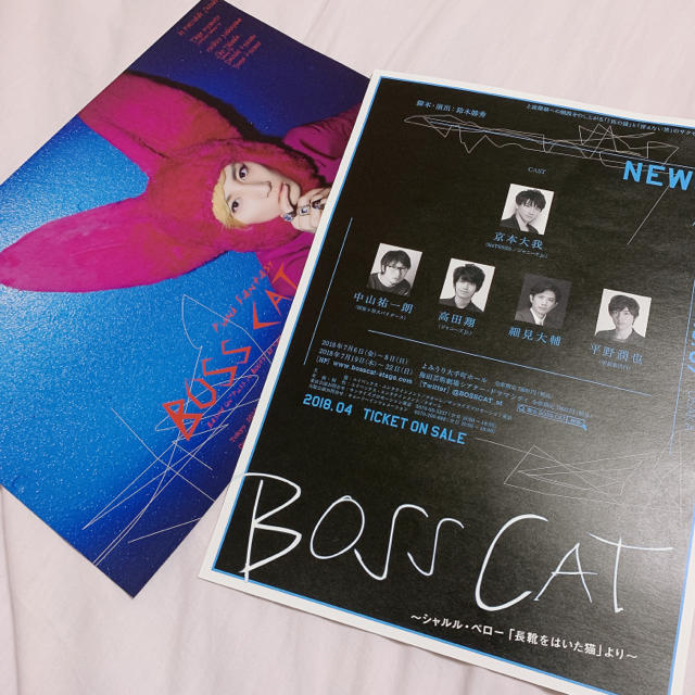 BOSS CAT パンフレット 京本大我 エンタメ/ホビーのタレントグッズ(アイドルグッズ)の商品写真