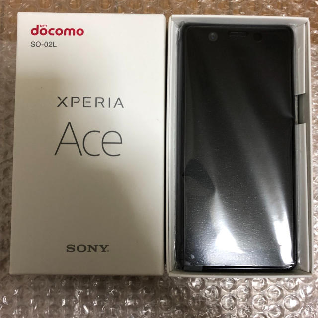 Xperiaドコモ Xperia Ace SO-02L 黒 新品未使用 SIMフリー