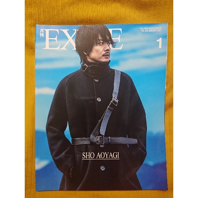 EXILE TRIBE(エグザイル トライブ)の雑誌 月刊 EXILE エグザイル 2017年1月号 エンタメ/ホビーのタレントグッズ(ミュージシャン)の商品写真