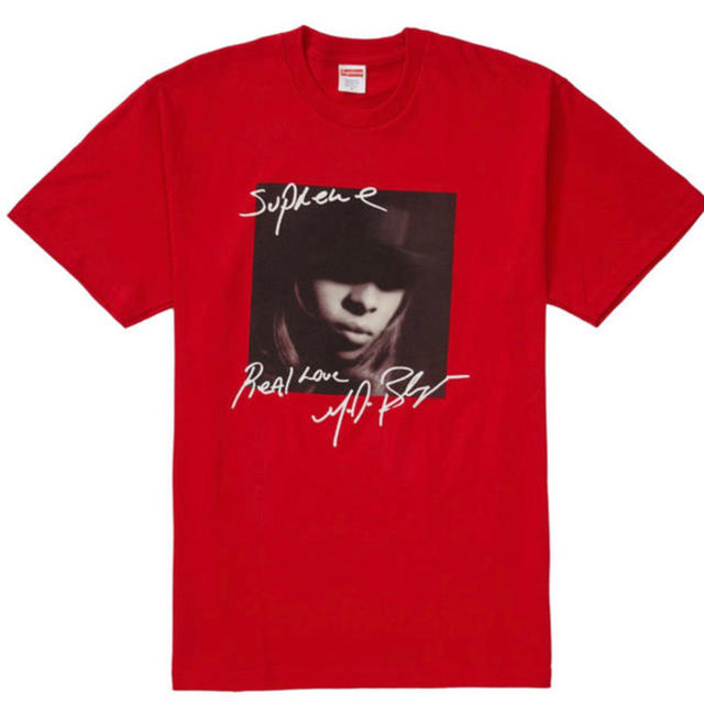 supreme 19fw mary j blige tee 赤 S - Tシャツ/カットソー(半袖/袖なし)