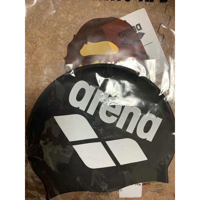 A BATHING APE(アベイシングエイプ)の激レア新品！【 BAPE X ARENA 】スイムキャップ メンズの水着/浴衣(水着)の商品写真