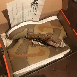 ナイキ(NIKE)の新品 nike dunk high maple 27.5(スニーカー)