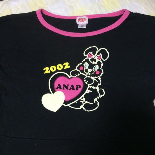 ANAP Kids(アナップキッズ)のANAPキッズ Tシャツ♡値下げ キッズ/ベビー/マタニティのキッズ服女の子用(90cm~)(Tシャツ/カットソー)の商品写真