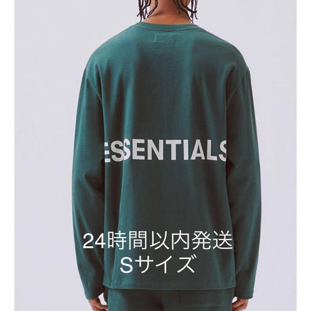 Fear Of God Essentials エッセンシャルズ ロンT S 深緑