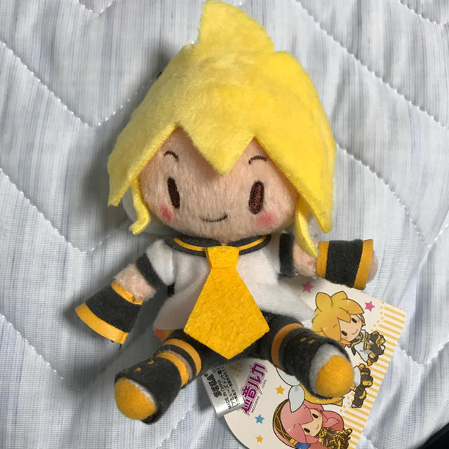 SEGA - 鏡音レン ぬいぐるみ 初音ミクシリーズ ふわふわキー SEGA - 鏡音レン ぬいぐるみ 初音ミクシリーズ ふわふわキー