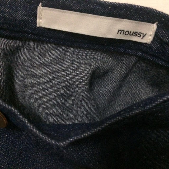 moussy(マウジー)のmoussy デニムスカート レディースのスカート(ひざ丈スカート)の商品写真