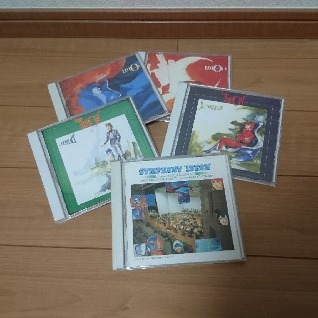 伝説巨神イデオン CD 5枚セットエンタメ/ホビー