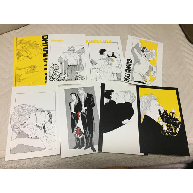 BANANA FISH(バナナフィッシュ)のBANANA FISH ポストカード②(8枚入) エンタメ/ホビーのアニメグッズ(その他)の商品写真