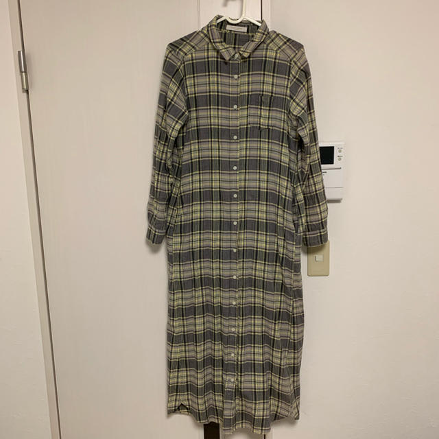 chocol raffine robe(ショコラフィネローブ)のシャツワンピース レディースのワンピース(ロングワンピース/マキシワンピース)の商品写真