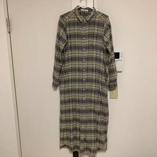 ショコラフィネローブ(chocol raffine robe)のシャツワンピース(ロングワンピース/マキシワンピース)