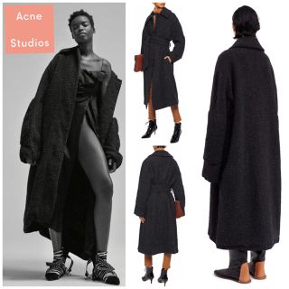 ACNE - 【acne studios 】ウールコート Harris Tweedコラボの通販 by ...