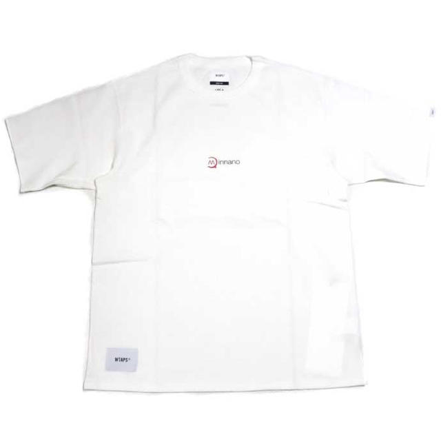 wtaps minnano MAXE SS 03 TEE サイズＬ 白 新しいブランド 8640円引き