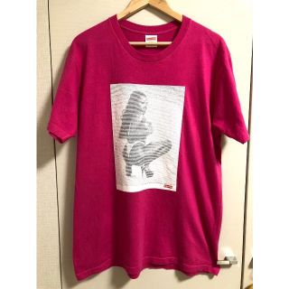 シュプリーム(Supreme)のsupreme 2017ss フォトTシャツ ホットピンク(Tシャツ/カットソー(半袖/袖なし))