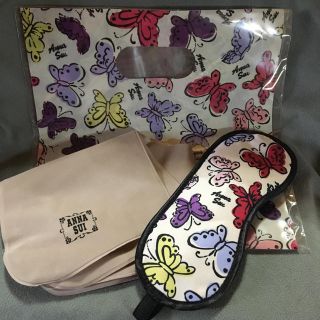 アナスイ(ANNA SUI)のアナスイ  トラベル セット アイマスク&エアピロー ビニールバッグ付き(旅行用品)