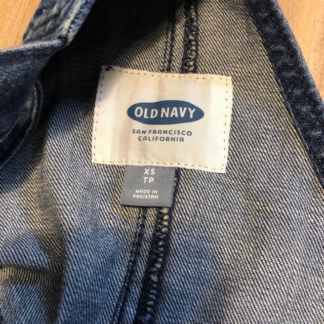 Old Navy(オールドネイビー)のOLD NAVY デニムサロペット レディースのパンツ(サロペット/オーバーオール)の商品写真