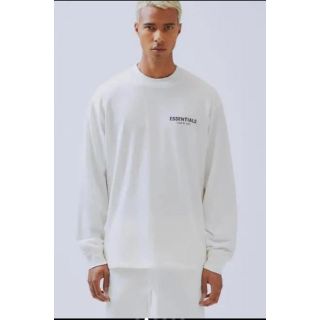 フィアオブゴッド(FEAR OF GOD)のFOG ESSENTIALS PHOTO TEE フォグ エッセンシャルズ 白L(Tシャツ/カットソー(七分/長袖))