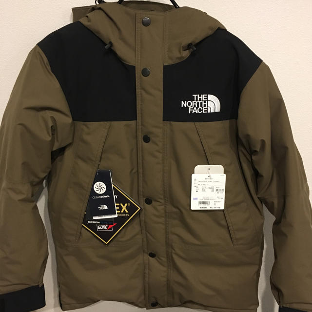 THE NORTH FACE(ザノースフェイス)のXS ノースフェイス マウンテンダウンジャケット ビーチグリーン メンズのジャケット/アウター(ダウンジャケット)の商品写真