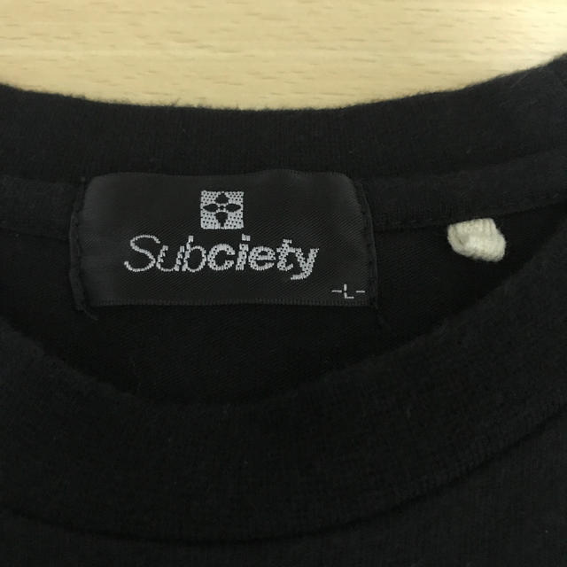 Subciety(サブサエティ)のSubciety サブサエティ Tシャツ 古着 メンズのトップス(Tシャツ/カットソー(半袖/袖なし))の商品写真