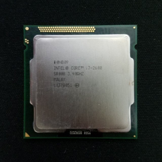 Intel Core i7-2600 動作品