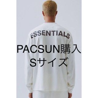 フィアオブゴッド(FEAR OF GOD)の白 S Essentials Long Sleeve Boxy T-Shirt(Tシャツ/カットソー(七分/長袖))