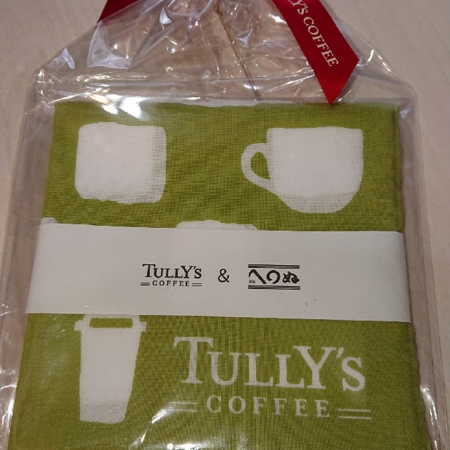 TULLY'S COFFEE(タリーズコーヒー)のタリーズ限定FUROSIKI コーヒー市松 レディースのファッション小物(ハンカチ)の商品写真