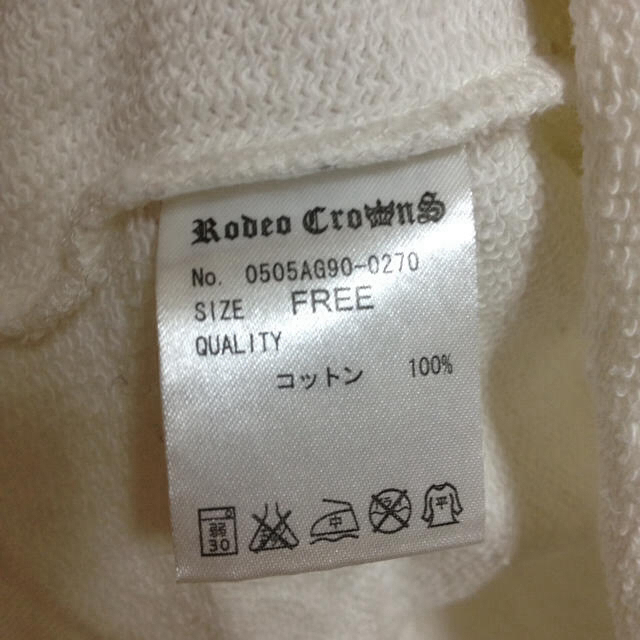 RODEO CROWNS(ロデオクラウンズ)の☆ロデオ☆スウェット  Tシャツ レディースのトップス(トレーナー/スウェット)の商品写真