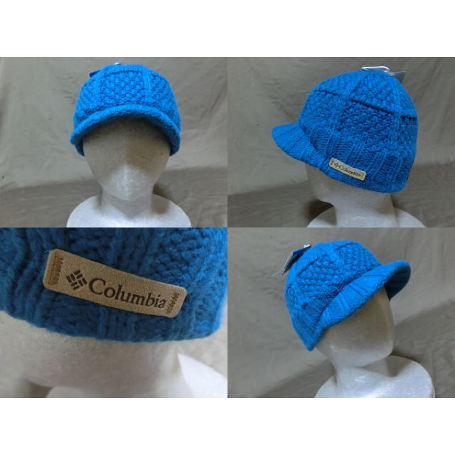 Columbia(コロンビア)のUSA購入 コロンビア【Columbia】ツバ付ニットCAP YOUTH フリー メンズの帽子(ニット帽/ビーニー)の商品写真
