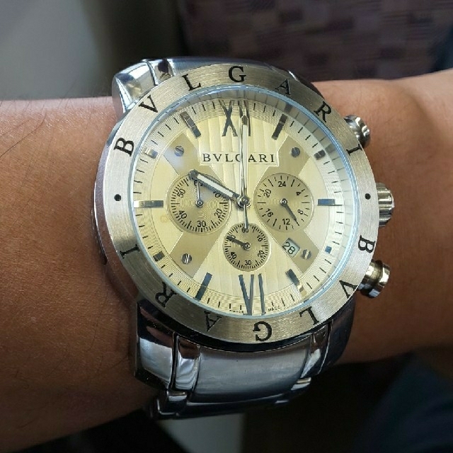 BVLGARI - [中古品]men's腕時計ブルガリ [値下げ中]の通販 by 山さん's shop｜ブルガリならラクマ