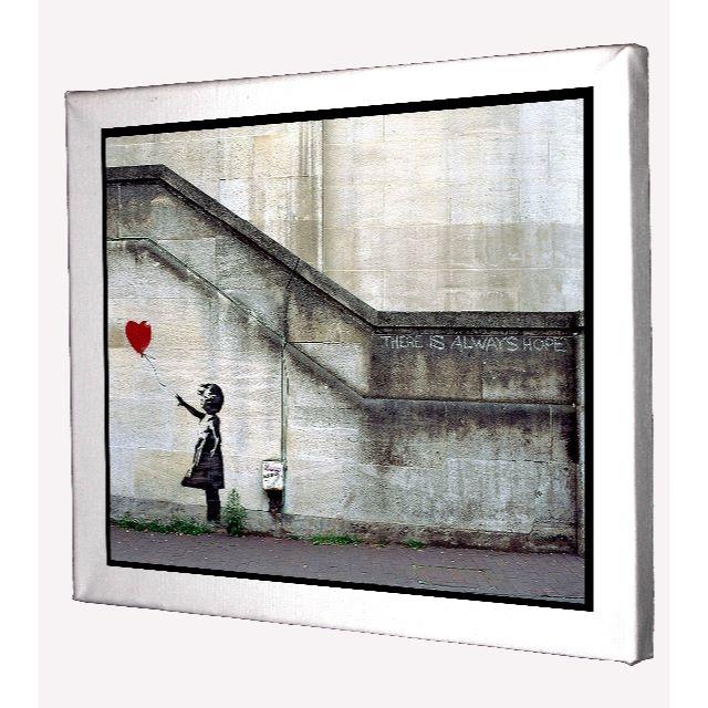 13//バンクシー（banksy）アートキャンバスcanvas エンタメ/ホビーのアート用品(ボードキャンバス)の商品写真