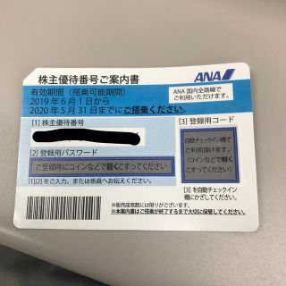 エーエヌエー(ゼンニッポンクウユ)(ANA(全日本空輸))のANA 株主優待券(その他)