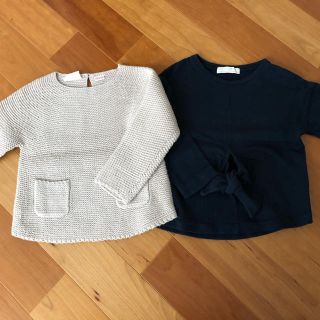 ザラキッズ(ZARA KIDS)の専用 ZARA トップス ニット ジャンパースカート(ニット)