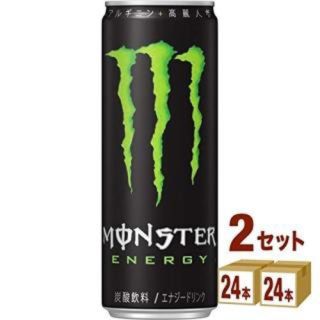 アサヒ(アサヒ)の【格安セール】☆２ケース☆モンスター エナジー 355ml×48本(ソフトドリンク)